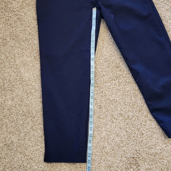 Vineyard Vines Somerset crop pants  Size 4 Color navy - Picture 4 of 12
